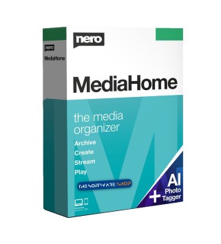 Nero MediaHome and AI Photo Tagger 2021 Key GLOBAL